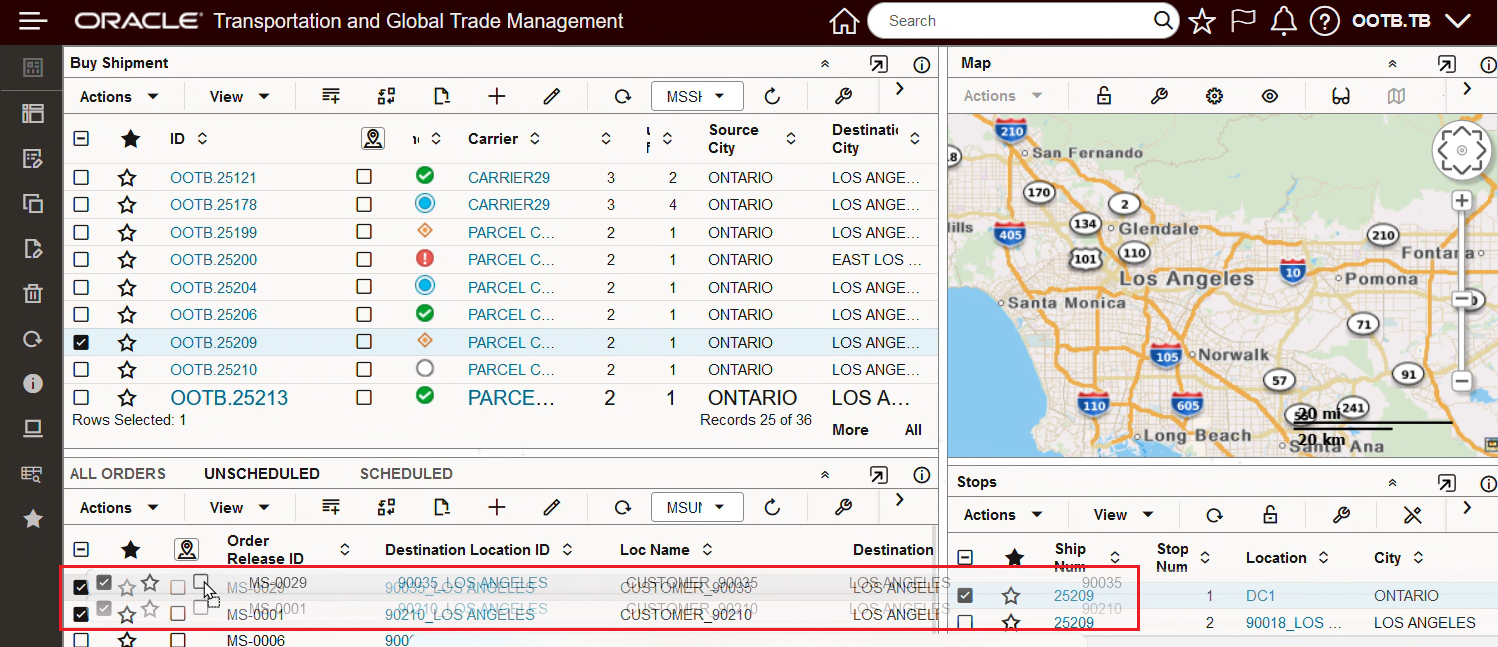 Drag and Drop Selected Records