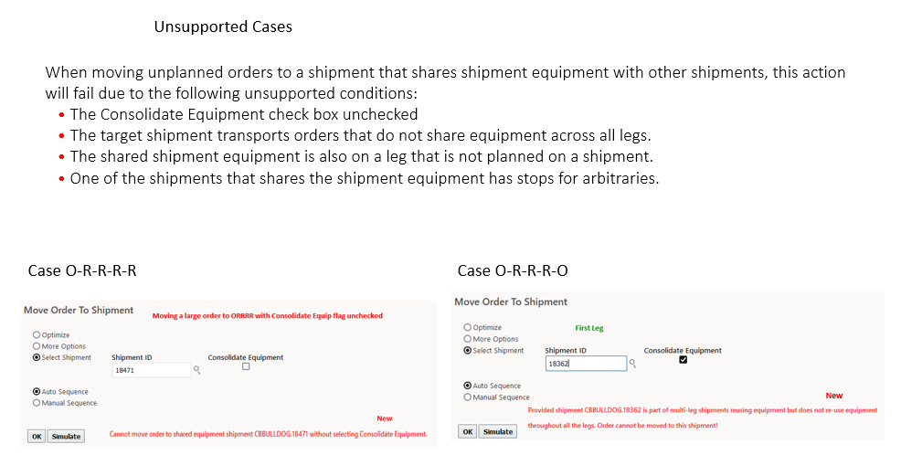 Unsupported Cases