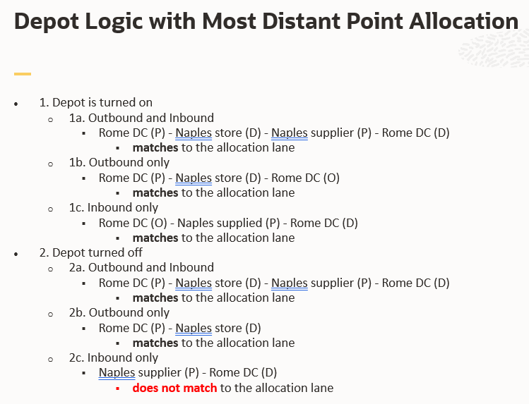 Round Trip with Depot