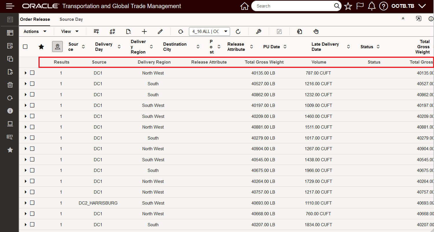 Show/Hide Table Content Group Labels Unchecked Example