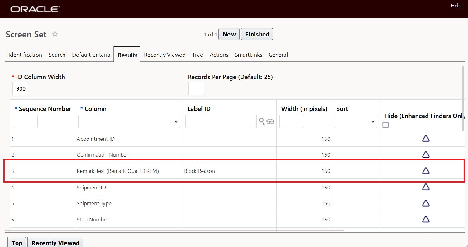 Configured Remark Qualifier - REM