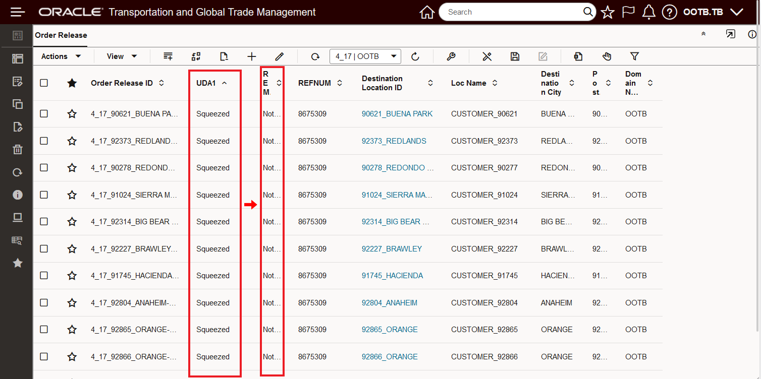Previous Behavior Column Size Adjustment - "Squeezing"