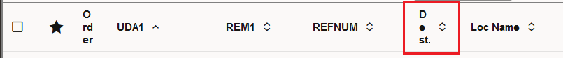 Previous Behavior - Column Header Parsed and Stacked as Column Resized