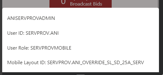 Associated Mobile Layout ID