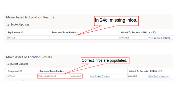 Missing Information is now visible