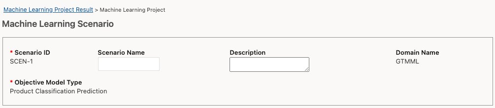 Machine Learning Scenario - Propose Product Classification