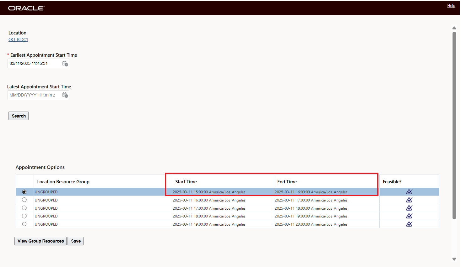 Rolling Service Provider Options With Passing of Time