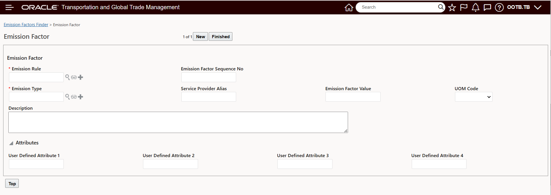 Emission Factors - Add