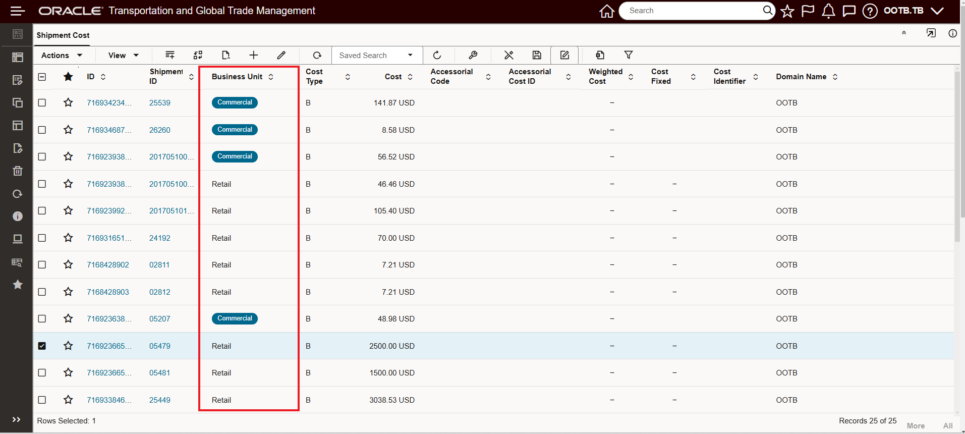 Inline Edit Example