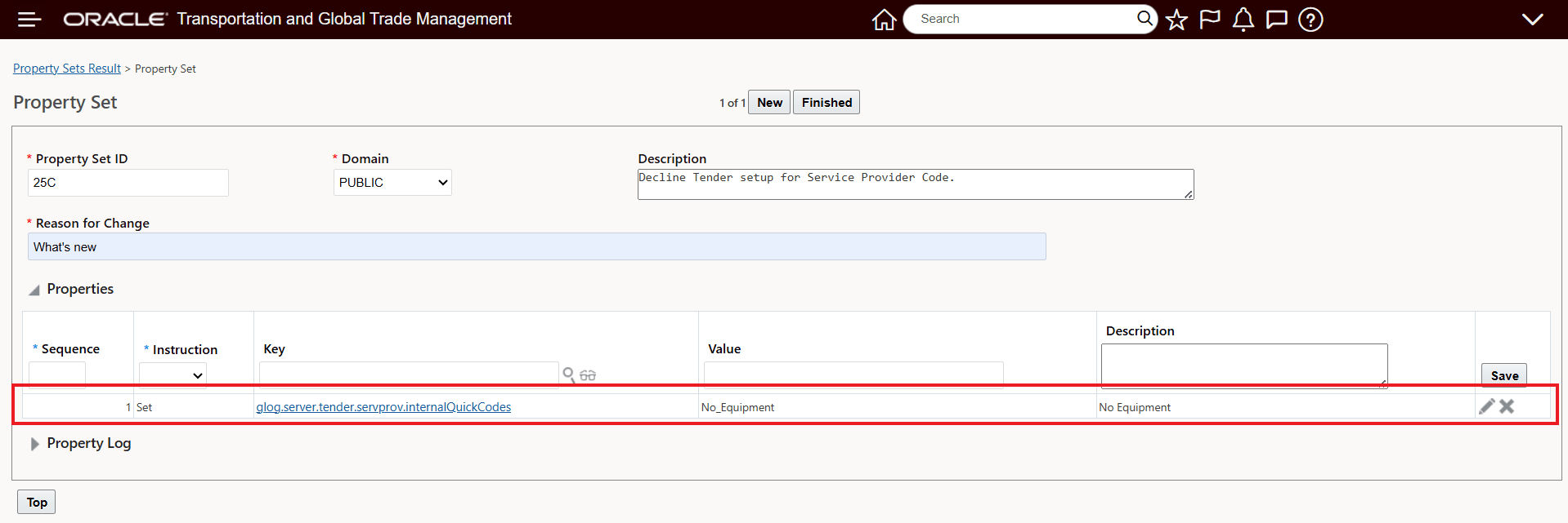 Service Provider Code Setup for Decline Tender Commitment Usage