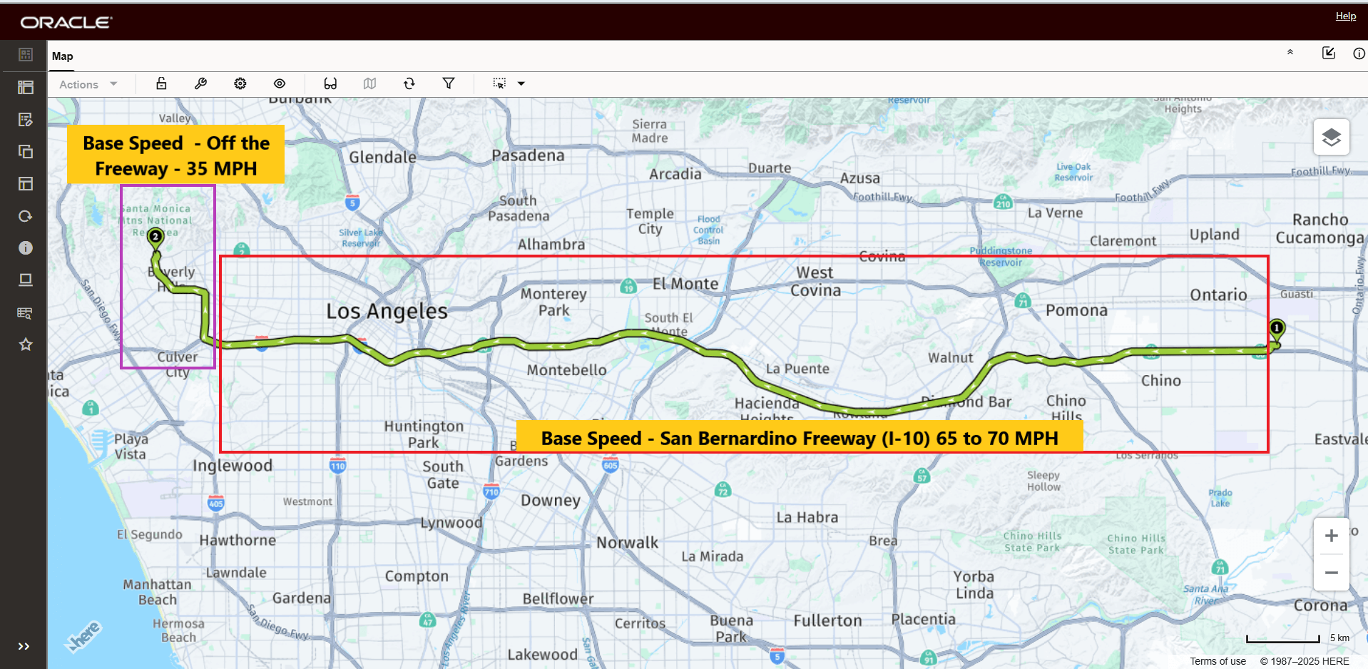 Speed Cap Application Example