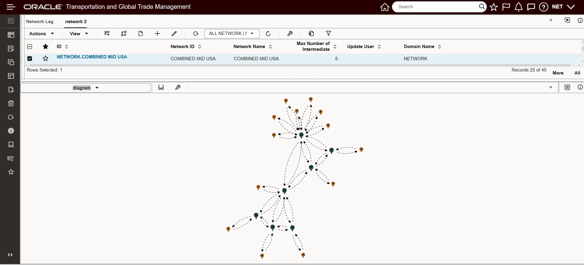 Larger Network Diagram Example