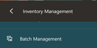 Inventory Management Category