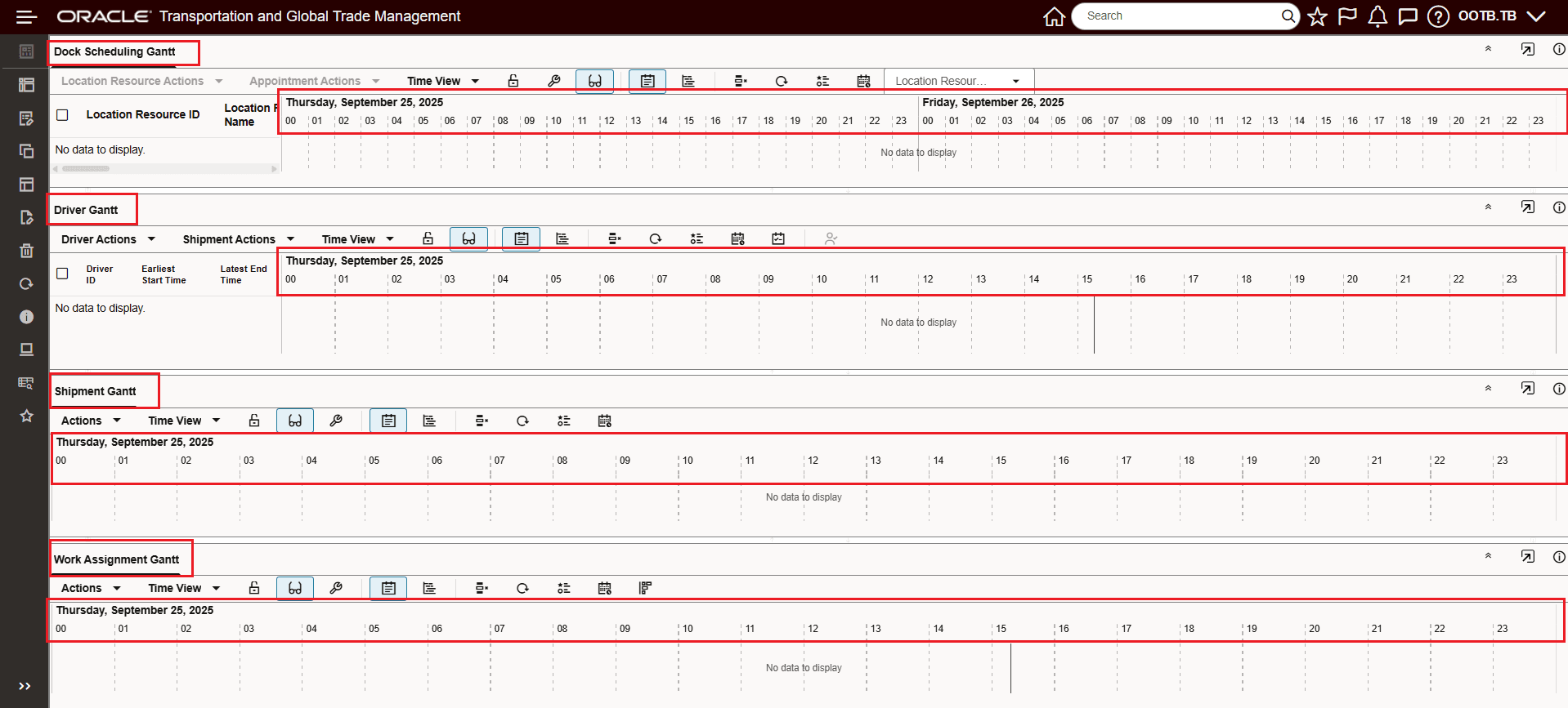 Enhanced Workbench Gantts - 24-hour Time Format