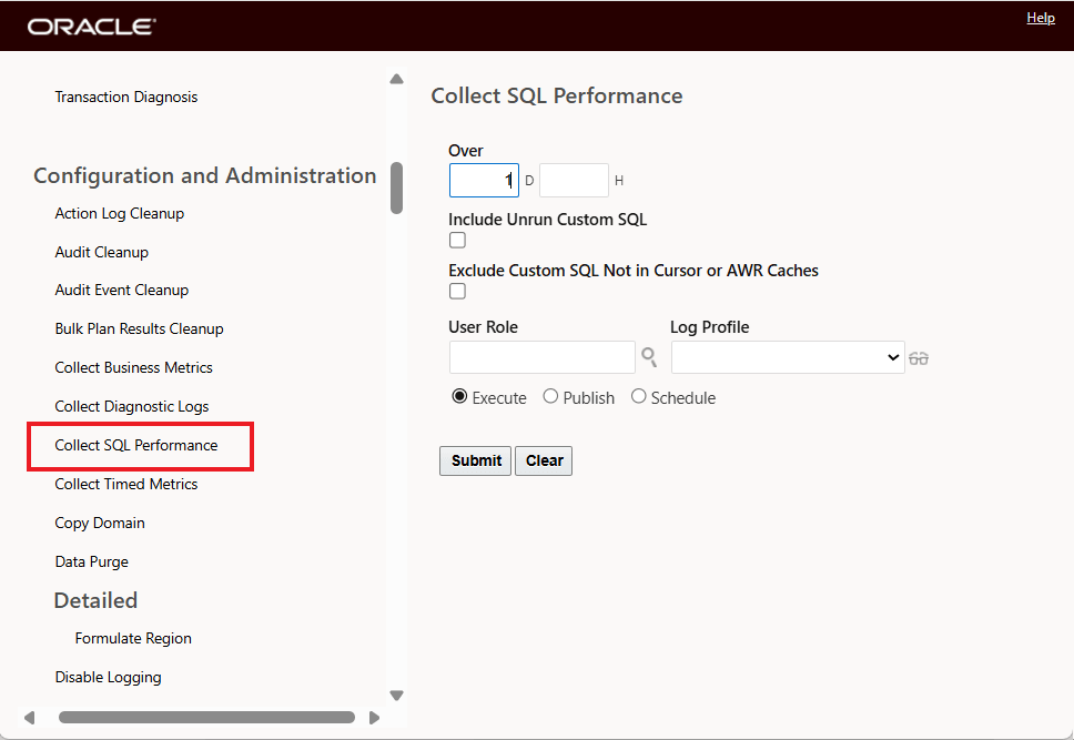 Collect SQL Performance