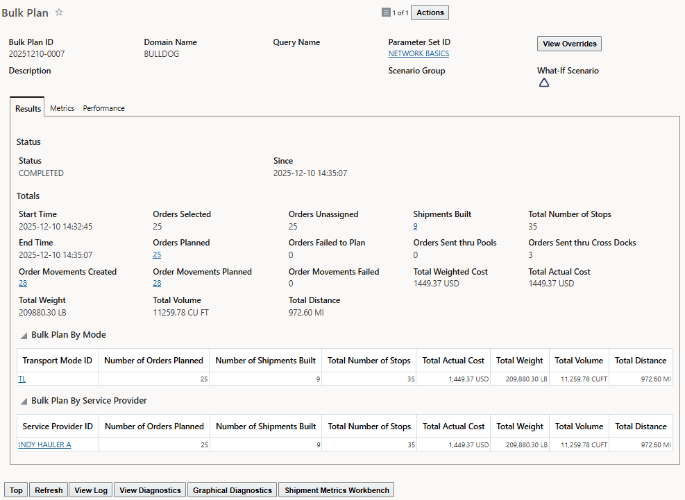 Bulk Plan now has new button