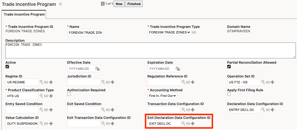 Trade Incentive Program