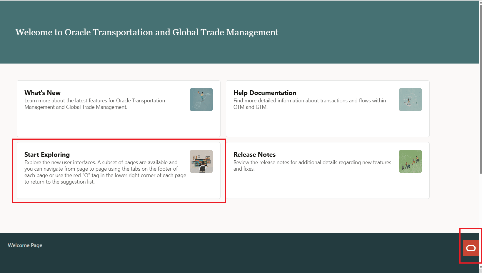 Welcome Page Start the Redwood Experience