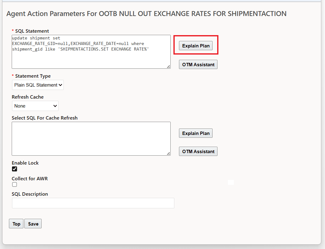 Run The Explain Plan 