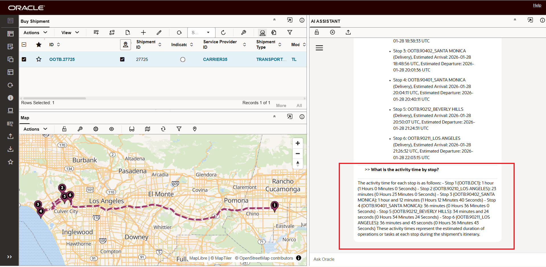 Chat Response to Stop Level Activity Time