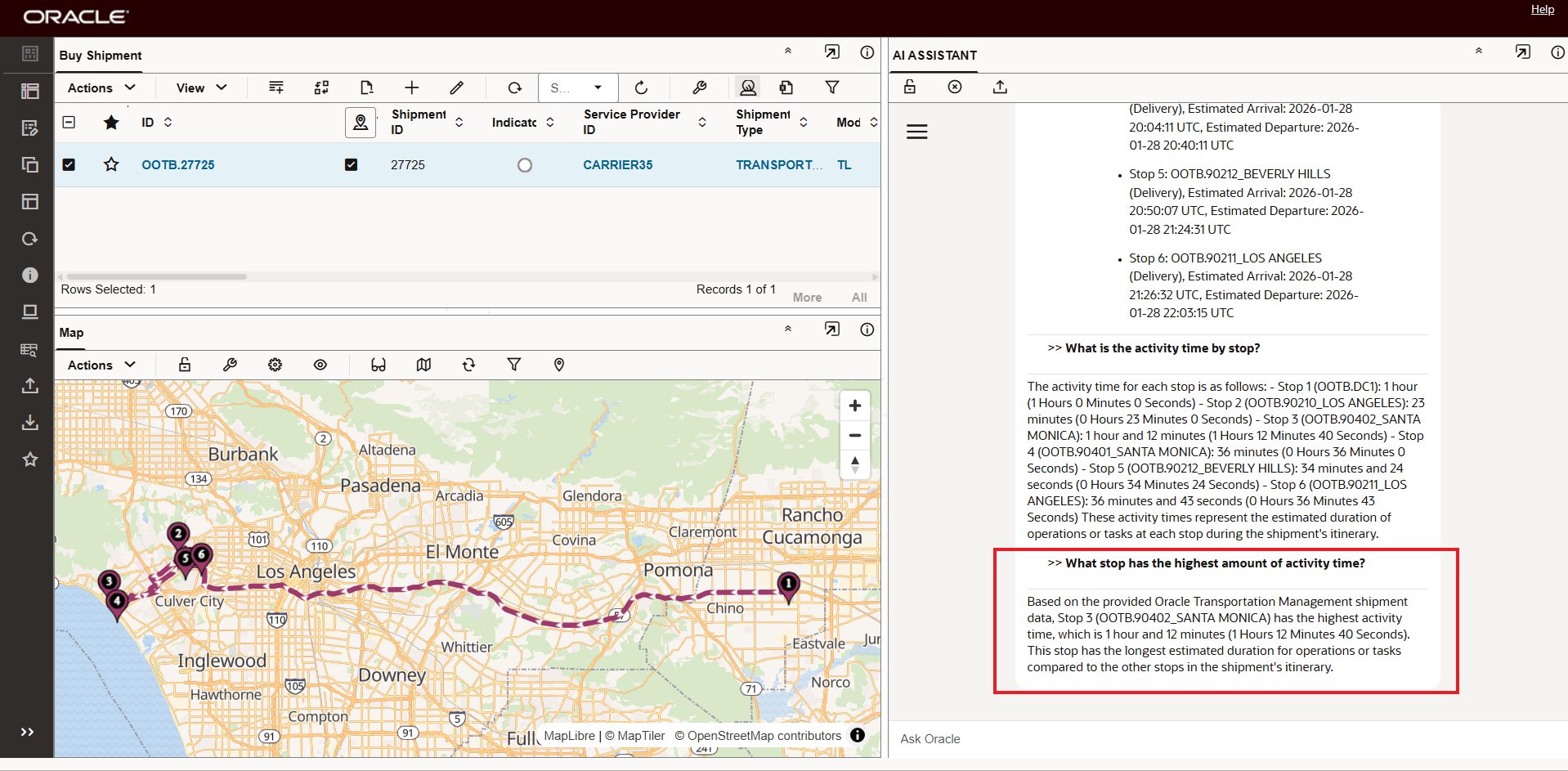 Continued Chat Request and Response 
