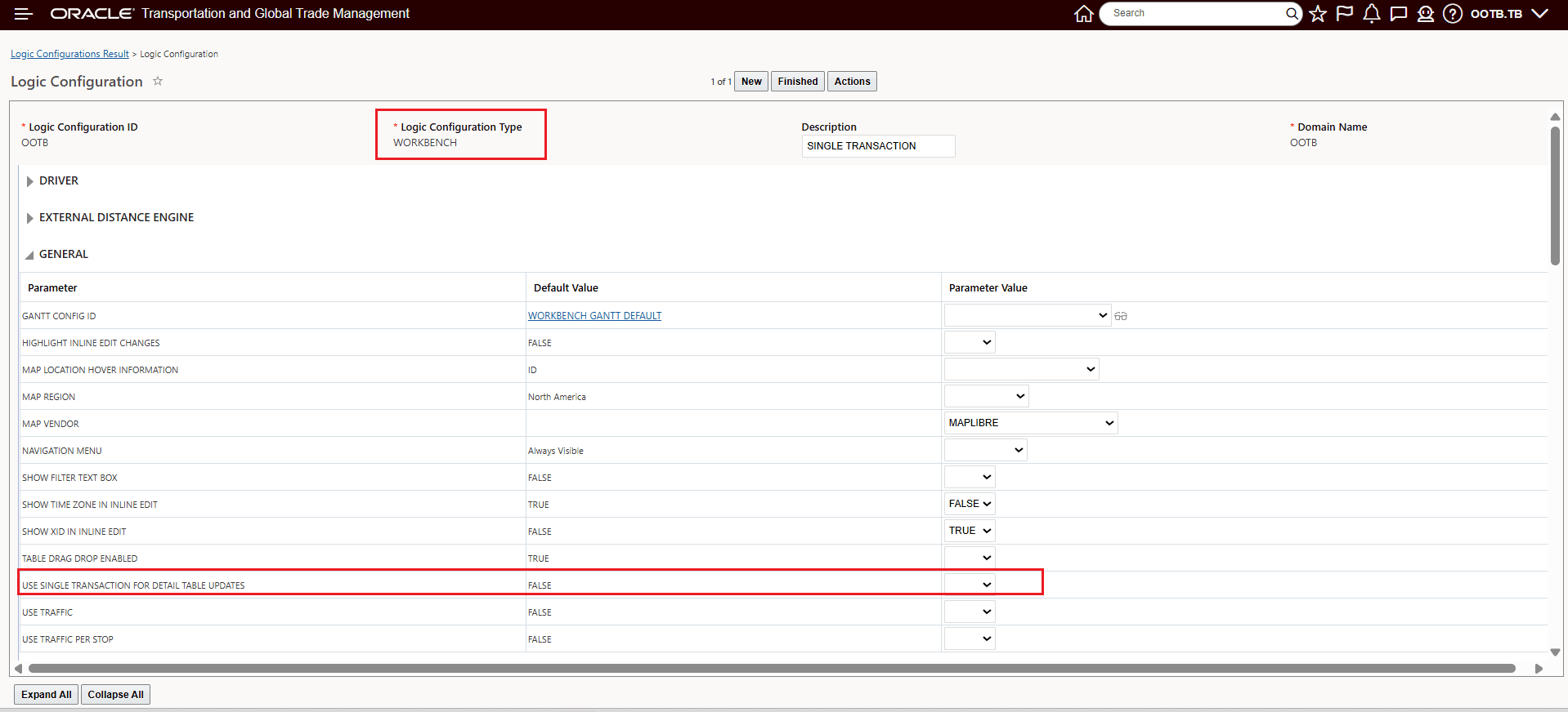 Use Single Transaction For Detail Table Updates - Default = FALSE