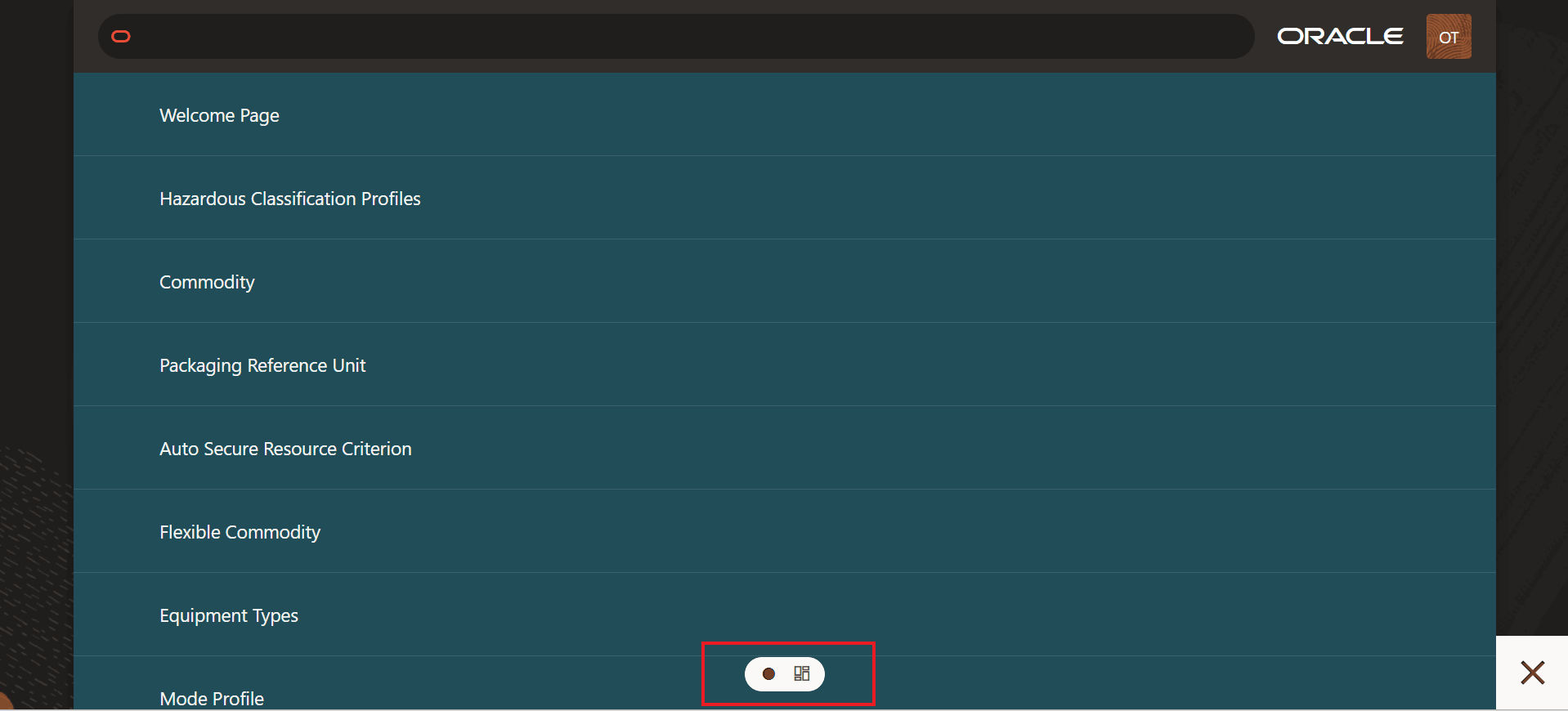 Toggle Icon Switch Between Suggestions and Product Map