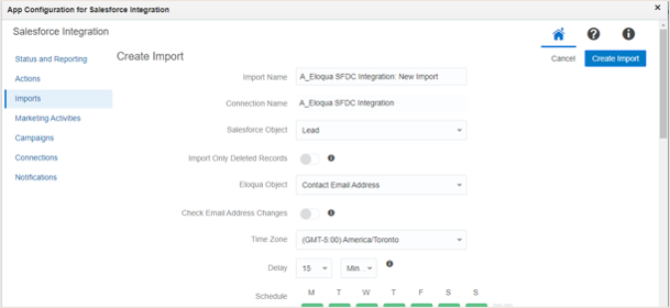 Screen capture showing the new functionality to update the email bounceback status of a deleted Eloqua contact
