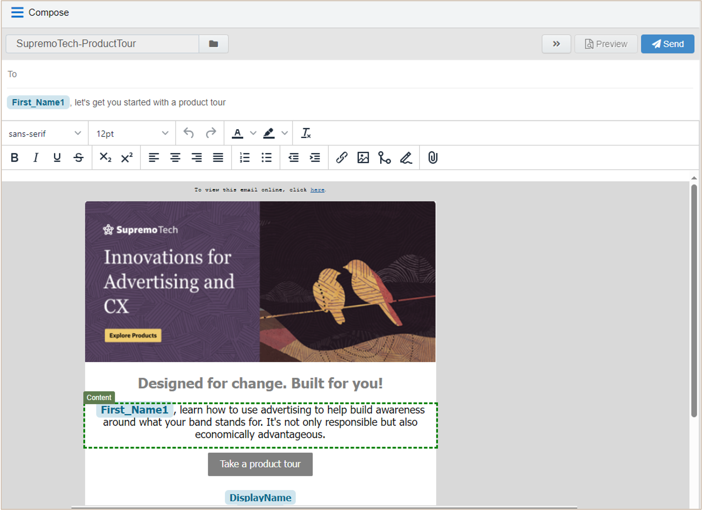 Screen capture showing new features on the editing toolbar