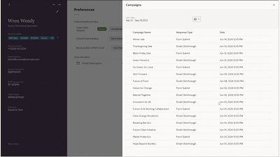 Contact Overview Foldout Refinements