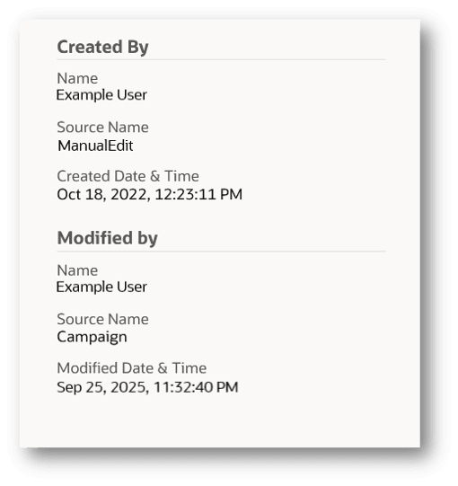 Snapshot of Created / Modified Interface