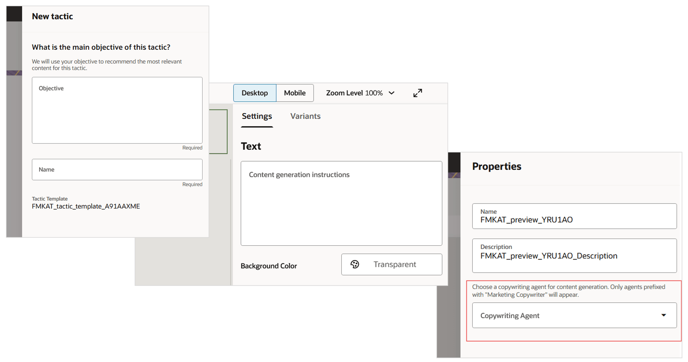 Using Copywriting Agent