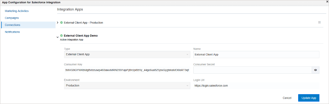 App Configuration preview