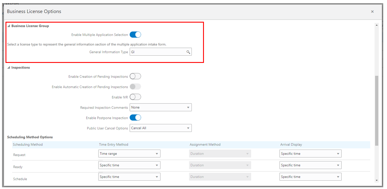 Business License Options