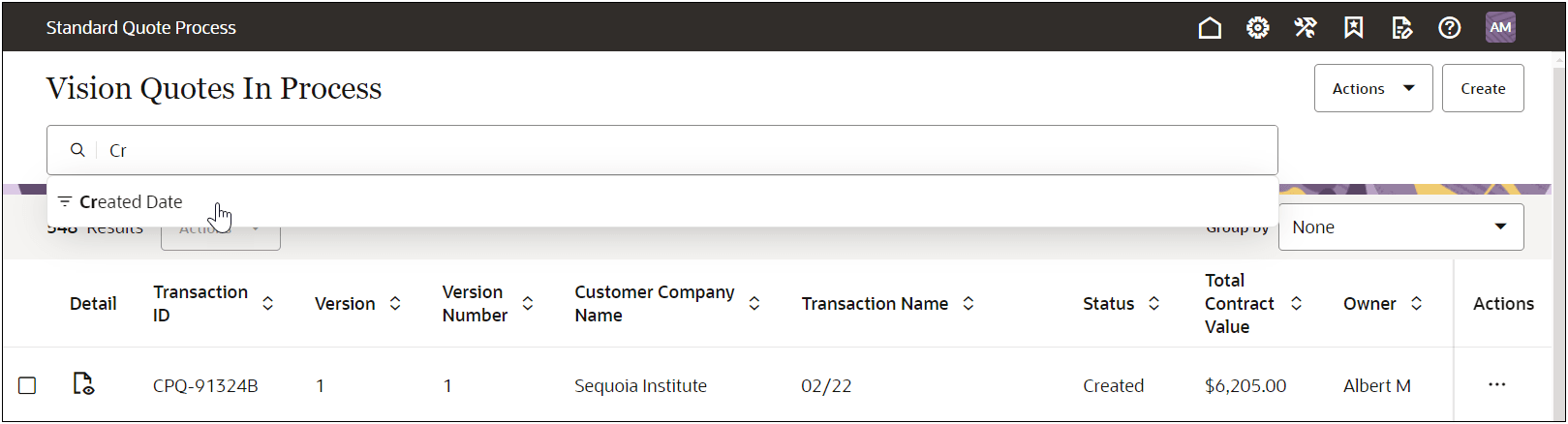 Filter Search Results by Attributes