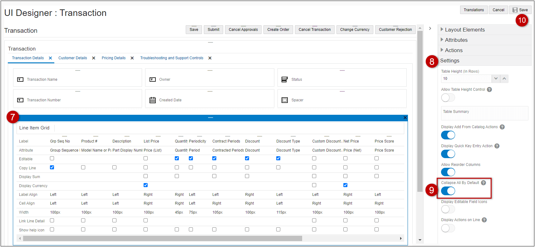 Collapse All By Default Option in the Layout Editor