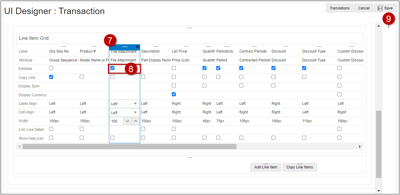 Editable File Attachment Option in the Layour Editor