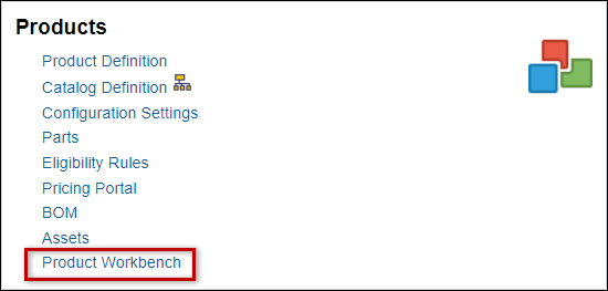 Access Product Workbench