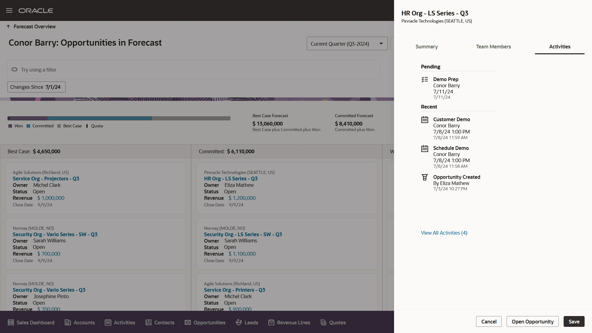 Configure Additional Opportunity Related Information