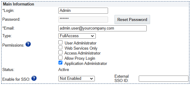 Application Administrator Permission Checkbox