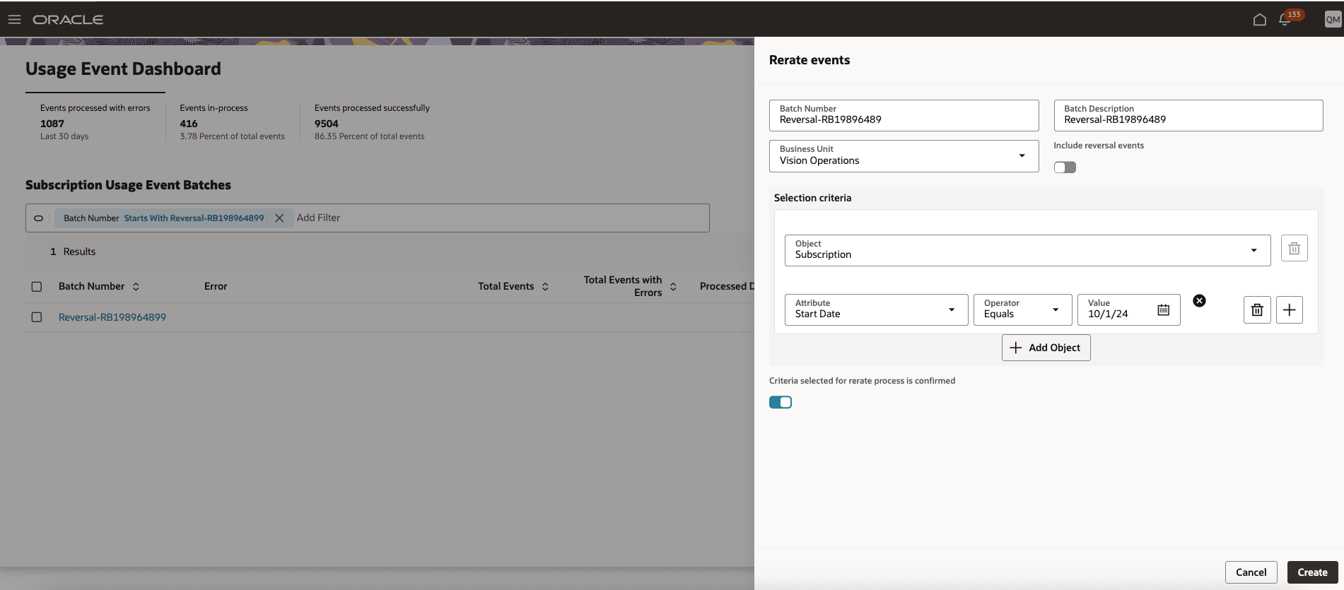 Criteria Builder