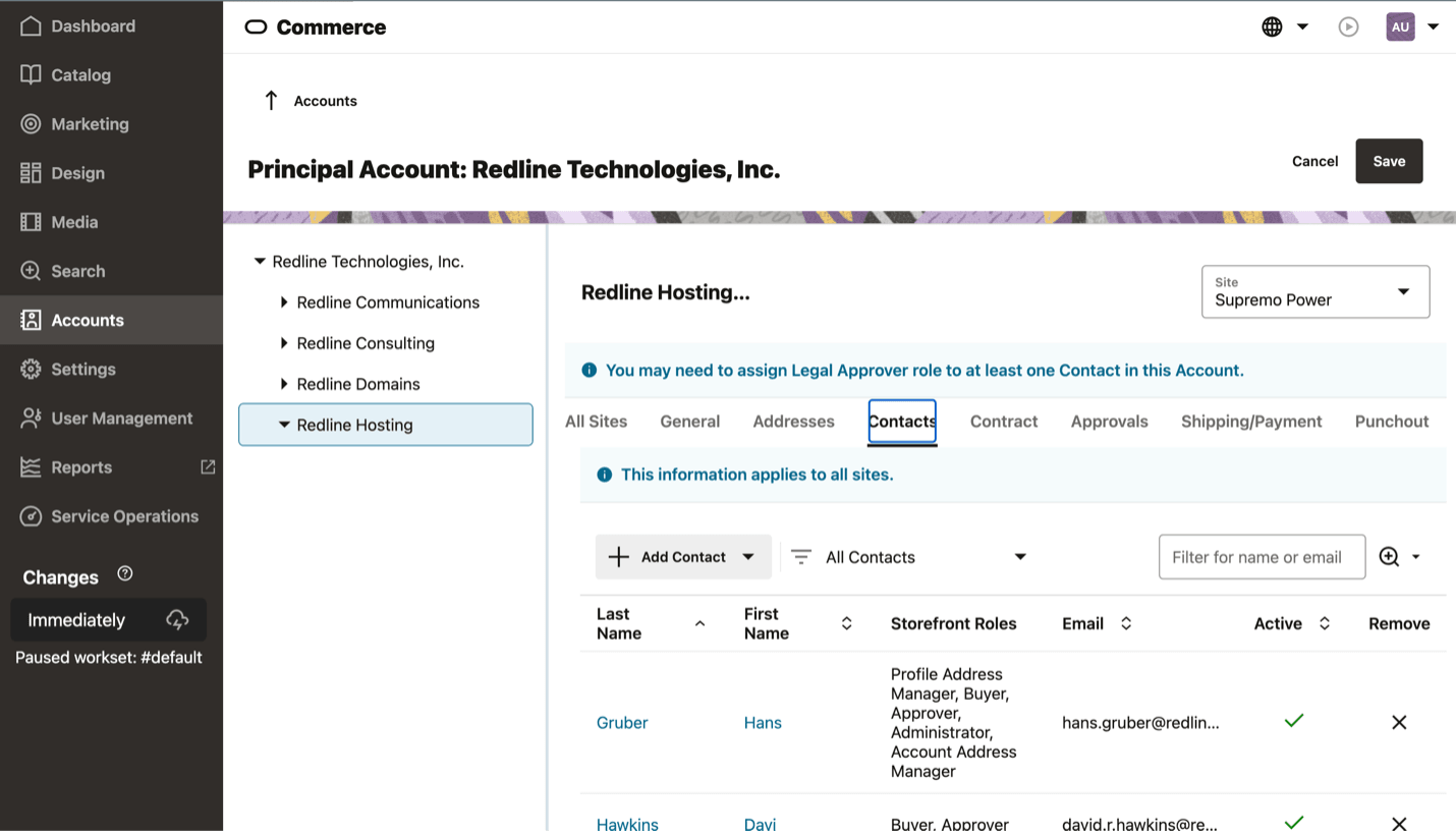 Admin Account Onboarding