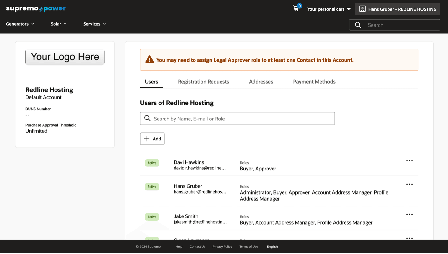 Store Account Onboarding
