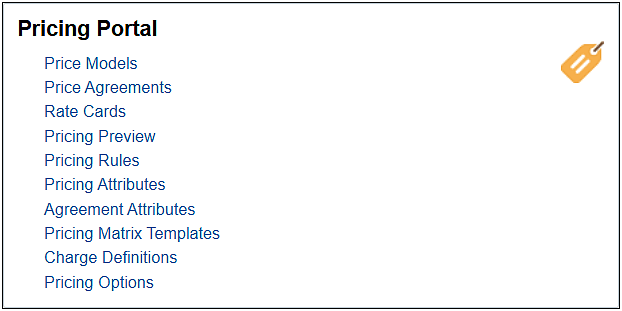 Admin - Pricing Portal