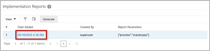 Download Implementation Report