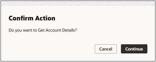 Confirm Action