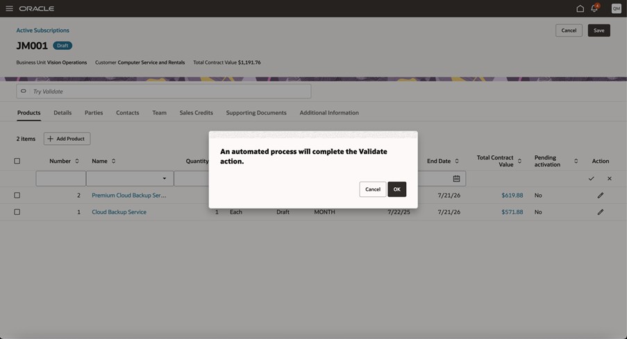Asynchronous Validation in Redwood