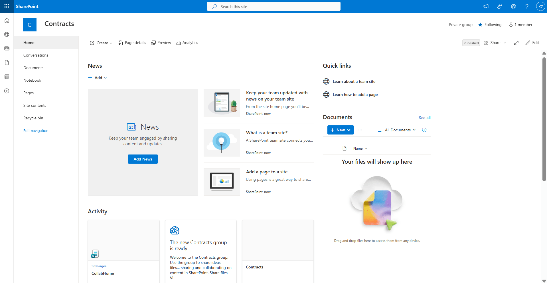 SharePoint Site