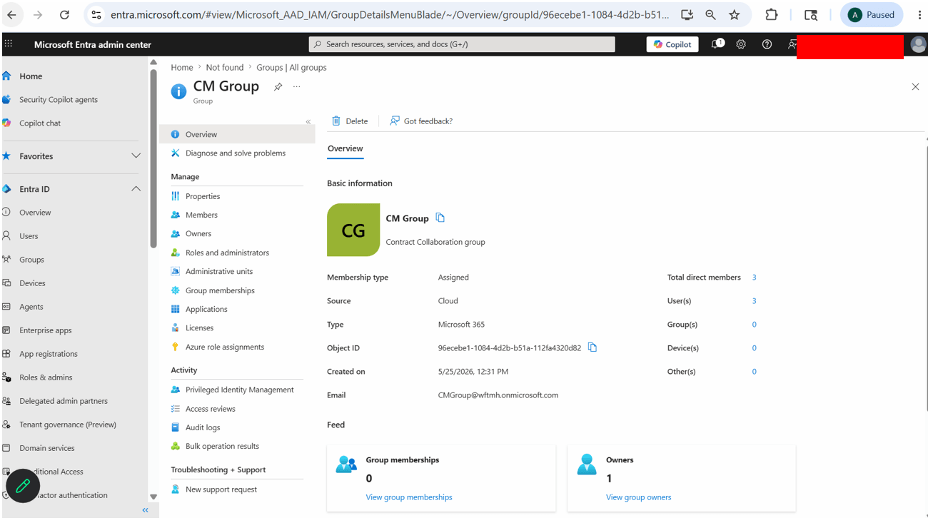 Copy Object ID for future reference
