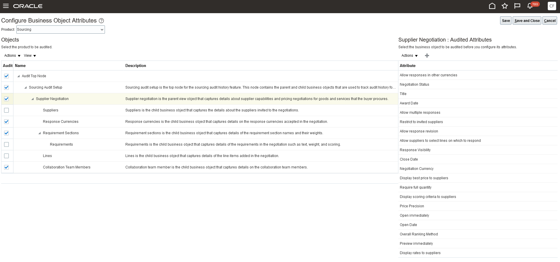 Configure Business Object Attributes